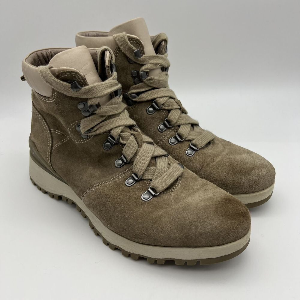 Bionica Boots Womens‎ Sz 9.5 Dalton Lace Up Comfort Boots Hiking Sneakers Suede